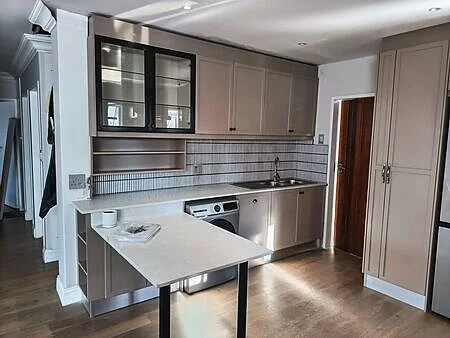 Secondary kitchen angle with island, Morningside Johannesburg
