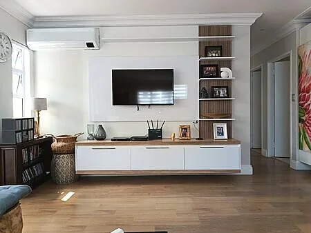 Living room after full-home renovation, Morningside Sandton