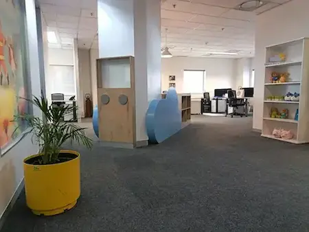 Article hero: commercial office and workspace interior, Rosebank